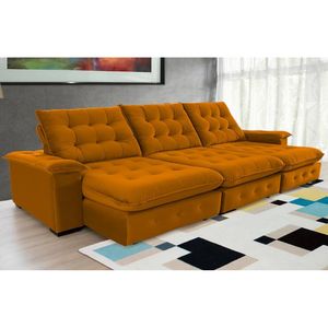 Sofá Coliseu Super Pillow 3,70m terra