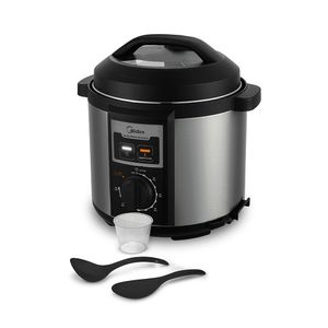 Panela Elétrica de Pressão 1000w 6l Midea  Inox