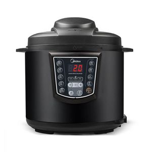 Panela de Pressão Elétrica 6l Midea Preta