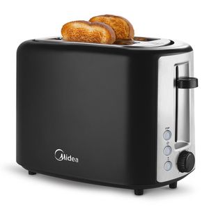 Torradeira Automática Quicktoast Midea Preta