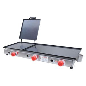 Chapa A Gás Cefaz 90 Cm Baixa Pressão Com Prensa Csa-03