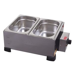 Derretedeira De Chocolate Marchesoni Industrial 2 Cubas 2,5 Kg 220v