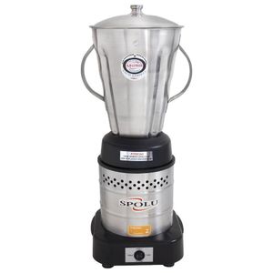 Liquidificador Industrial Alta Rotação Spolu Inox 3,5 Litros Spl-063x 127 V