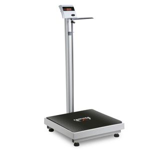 Balança Antropométrica 300kg/100g 6 Dígitos Bivolt Com Bateria Ramuza
