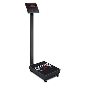 Balança Fitness Grafite Ramuza Bivolt Dp 200kg 40 Cm
