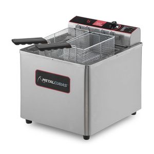 Fritadeira Elétrica água E óleo Metalcubas 18 Litros Gfao18m 127v