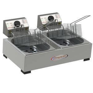 Fritador Elétrico Itajobi 2 Cubas 5 Litros Cada - 110v