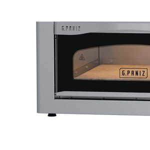Forno De Lastro Para Pizza Gpaniz Analógico Elétrico Fpe400a 220v Monofásico