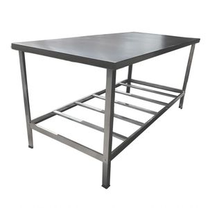Mesa De Manipulação Inox Cefaz 190x90cm Msi-10