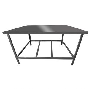 Mesa De Manipulação Inox Slim Cefaz 110x55cm Msis-17