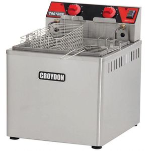 Fritador Elétrico De Mesa Croydon Zona Fria 8000w 15 Litros Fzm8 220v