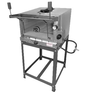 Forno De Pizza A Gás Mr Fogões 45X60 Cm Com Capa Inox E Infravermelho