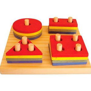 Brinquedos Educativos Pranchas de Seleção 16 Peças