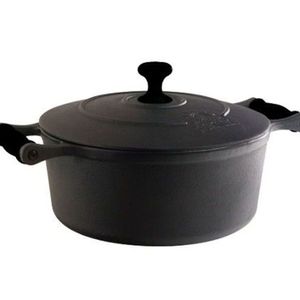 Caçarola de Ferro Alça de Silicone Preto 1,0L 16cm Libaneza