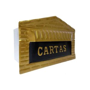Caixa Correio Tijolinho Aço Carbono