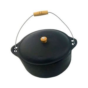 Panela Ferro Fundido Caldeirao Antigo Nº 20 3L 27,5x16cm
