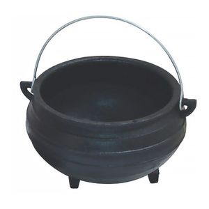 Panela Tripé de Ferro Fundido Sem Tampa Capacidade 300ml