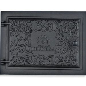 Porta Forno Ferro Fundido Modelo Libaneza P