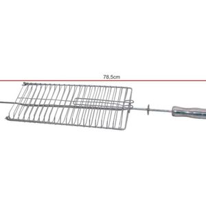 Grelha Para Grill Elétrica Em Aço Inox