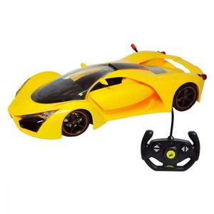 Carro com Controle Remoto Ferrari LamborghinI 5050 Amarelo
