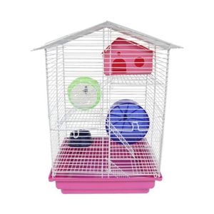 Gaiola Hamster 3 Andares Aramada