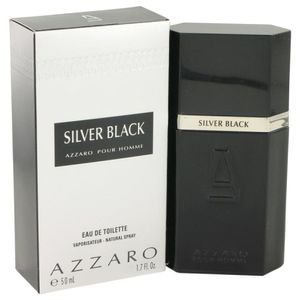 Perfume Masculino Silver Black Azzaro 50ml
