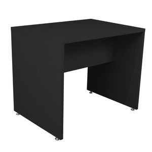 Banco para Mesa de Computador Preto MDF
