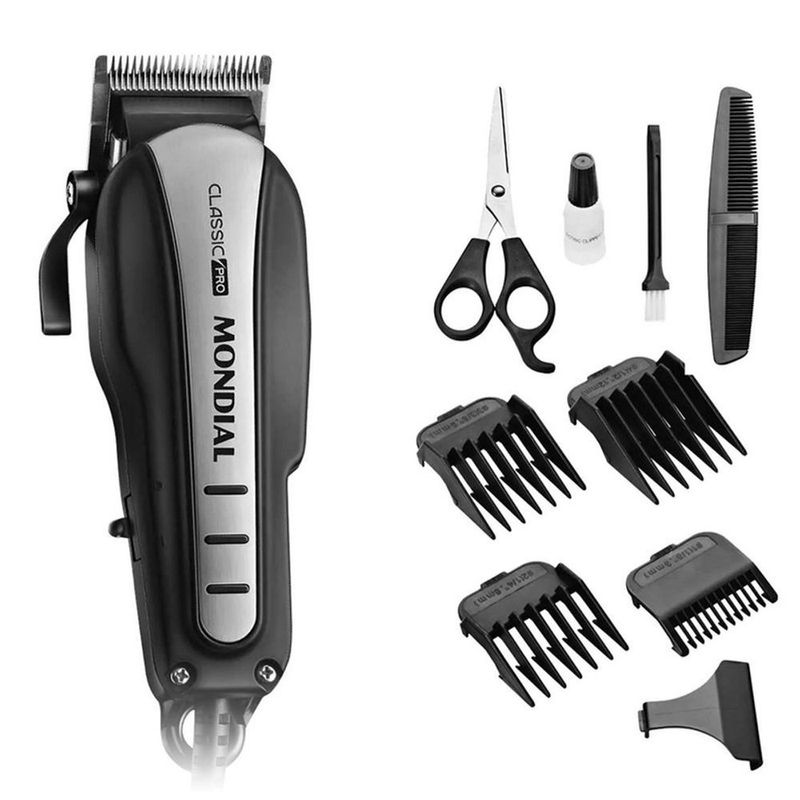 Maquina Cortar Cabelo 10 Watts Mondial Corte Suave E Preciso WebContinental