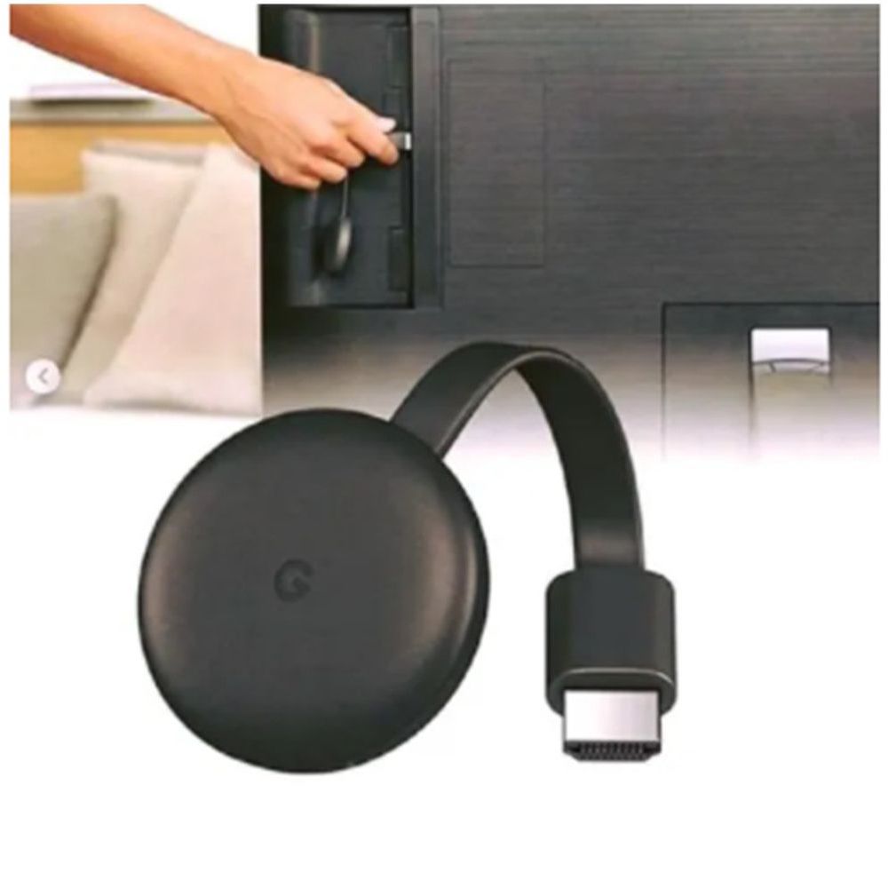 Chromecast 3 Google Nc2-6A5 Streaming Device Full Hd - WebContinental