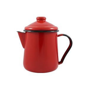 Leiteira Tradicional Esmaltada Vermelho 1,1 L Ewel