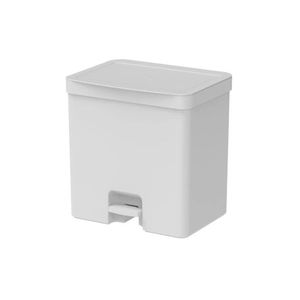 Lixeira Com Pedal Trium 20 L Branco