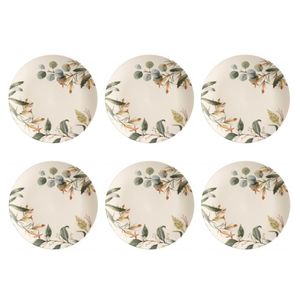Conjunto De Pratos Rasos 06 Peças Coup Banksia Porto Brasil