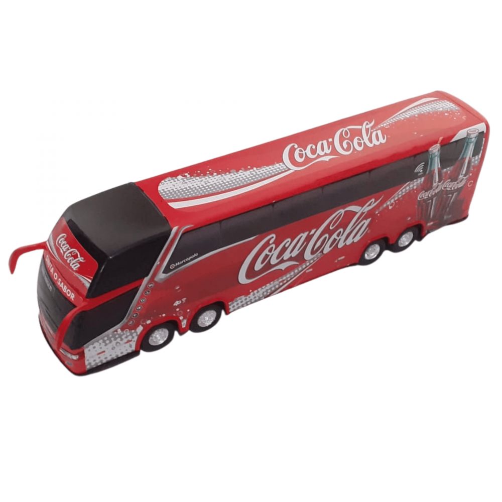Brinquedo Ônibus Coca-Cola 2 Andares 30Cm no Shoptime