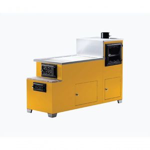 Fogão à Lenha Vicenza Hmd Cor Amarelo