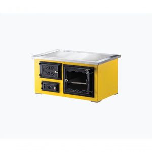 Fogão à Lenha Roma Hmd Cor Amarelo