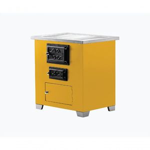 Fogão à Lenha Nero Hmd Cor Amarelo