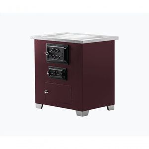 Fogão à Lenha Nero Hmd Cor Marsala