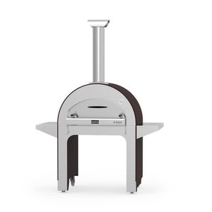 Forno De Pizza à Lenha Italiano 4 Pizze Com Base