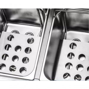 Fritadeira Elétrica 1 Cuba Aço Inox 6 Litros 220V 2500w