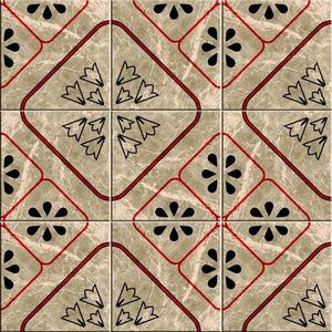 Azulejos Decorativos Lujo Kit 9 un 15x15cm