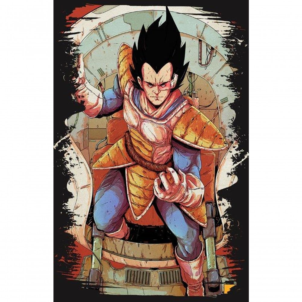 PLACA DECORATIVA GOKU CRIANÇA DRAGON BALL