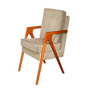 Poltrona Decorativa Mona Luxo Dora Bela Cor 0119