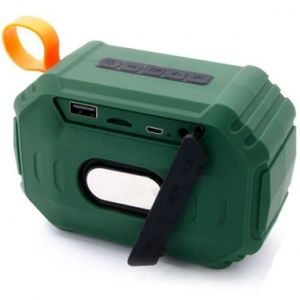 Caixa de Som Kms-112 Resistente a Água Verde Kimiso