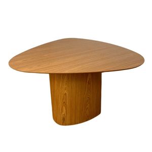 Mesa De Jantar Orgânica 160X165Cm Tampo Freijó Marrom