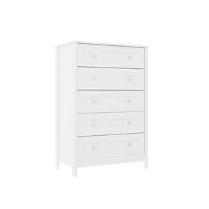 Cômoda Alta Ditália 5 Gavetas Dm-229 Branco