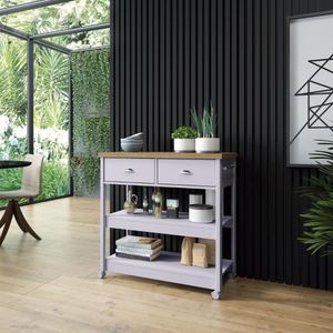 Gabinete Banheiro Ditália 2 Gavetas Ba-135 Cor:cinza Cinza