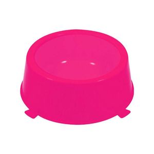 Comedouro Plastico 370ml Nº 1 Rosa
