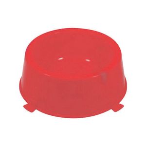 Comedouro Plastico 370ml Nº 1 Vermelho
