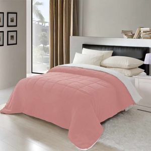 Coberdrom Dupla Face Casal 2.20 X 2,40 Rose