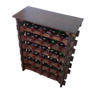 Adega Vinho Madeira 30 Garrafas Tipo Mesinha Imbuia C05